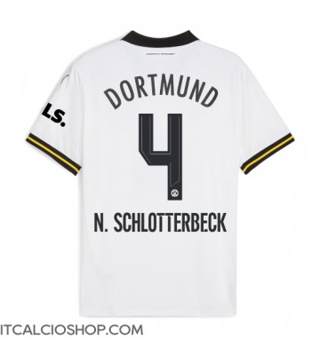 Borussia Dortmund Nico Schlotterbeck #4 Terza Maglia 2024-25 Manica Corta